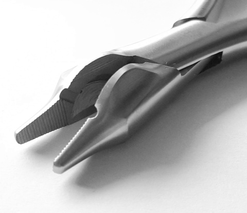 Kleszcze kramponowe "delfinki", 16 cm.