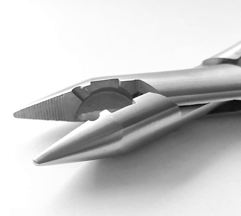 Kleszcze kramponowe "rekinki", 16 cm