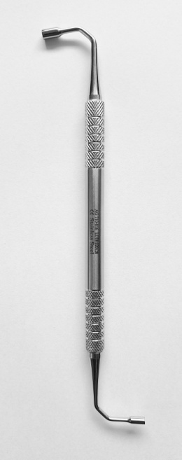 Przenośnik / upychadło do biomateriału