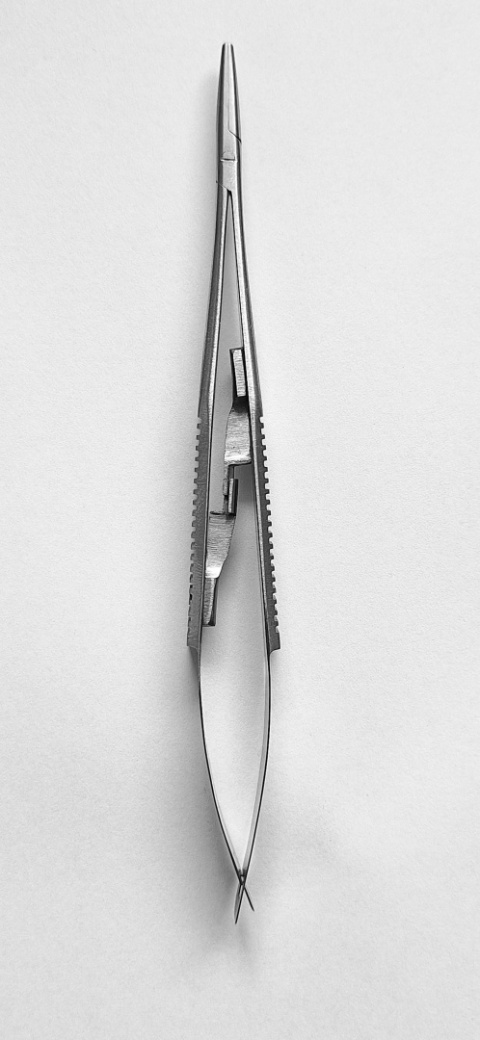 Igłotrzymacz Castroviejo, prosty 14 cm
