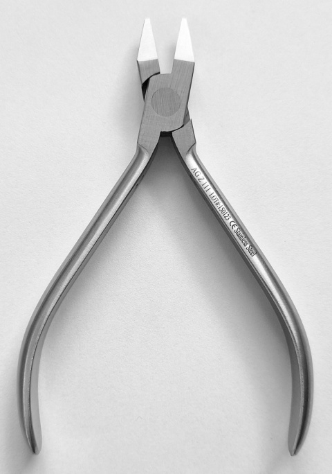 Kleszcze ortodontyczne Adams, płasko-płaskie, 13 cm.