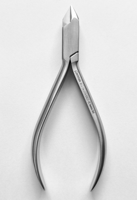 Kleszcze ortodontyczne Aderer, trójszczękowe, 13 cm.