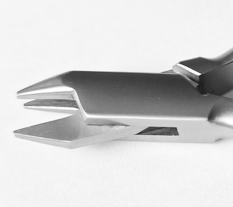 Kleszcze ortodontyczne Aderer, trójszczękowe, 13 cm.