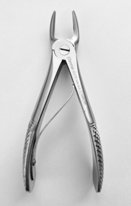 Kleszcze Berten do zębów mlecznych, górne przedtrzonowce, 12 cm.