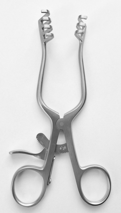 Rozwieracz do ran Weitlaner Blunt - tępy, 14 cm